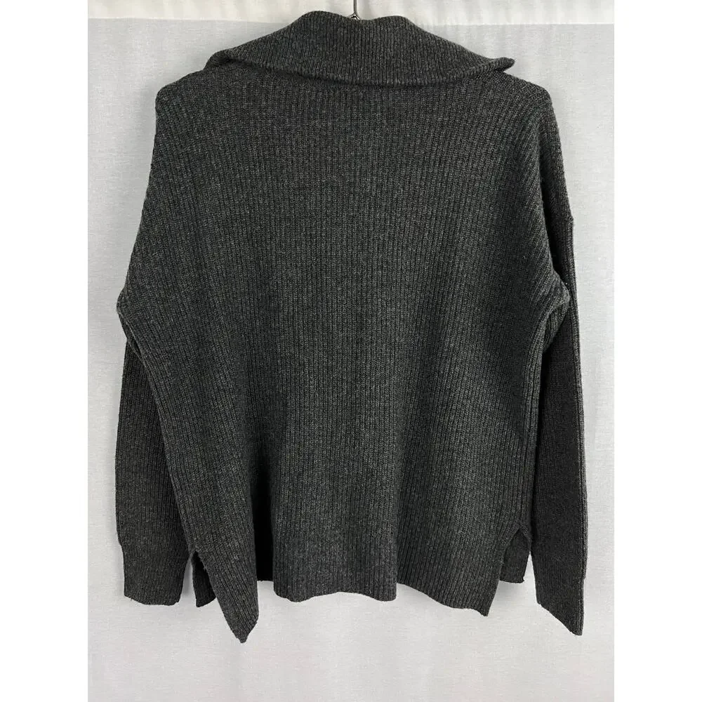 Madewell Sweater Glenbrook Half Zip Pullover English Countryside Cozy Autumn - Picture 3 of 6